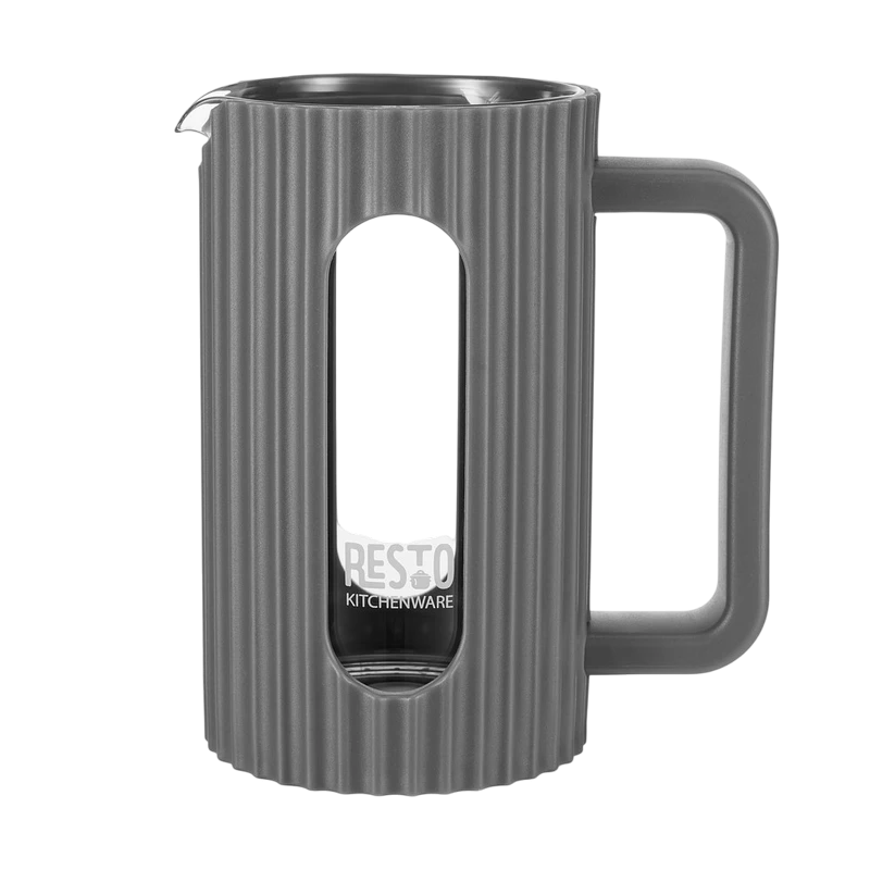 Cafetiera french press resto 90534, 0,6l, gri inchis 3