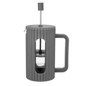 Cafetiera french press resto 90534, 0,6l, gri inchis Thumbnail 4