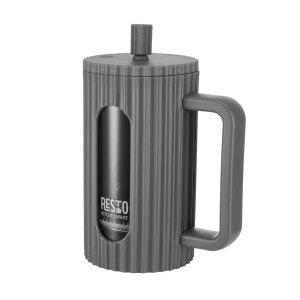 Cafetiera french press resto 90534, 0,6l, gri inchis Thumbnail 11