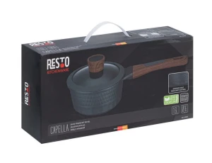 Ковш resto 93500, 1,6л, 16см, чёрный Thumbnail 11