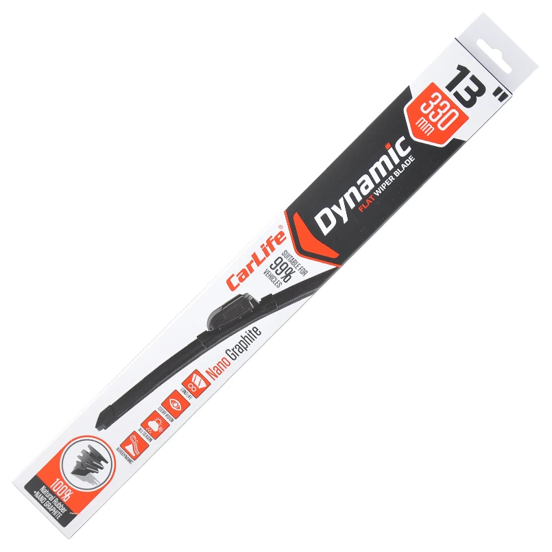 Carlife d33 бескаркасная щетка стеклоочистителя dynamic 13/330 мм (1 шт.) 2