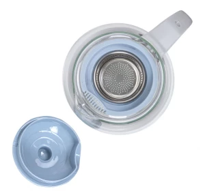 Ceainic cu infuzor RESTO 90510, 1.2L, Gri