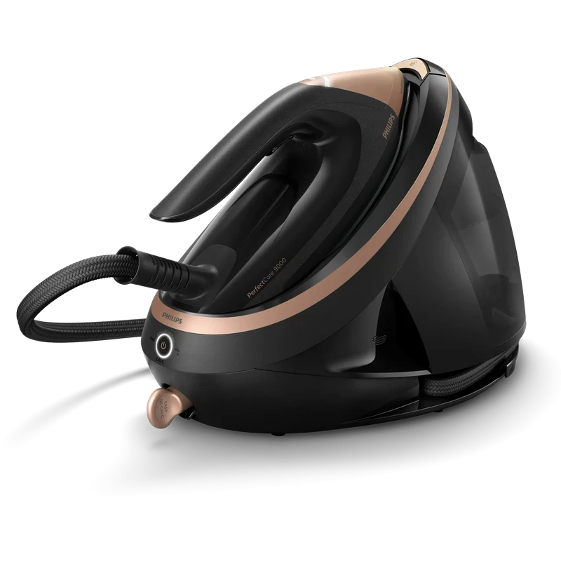 Fier de călcat cu generator de abur philips psg9040/80, 3100w, negru | bronz 4