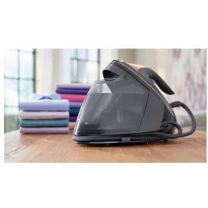 Fier de călcat cu generator de abur philips psg9040/80, 3100w, negru | bronz Thumbnail 7