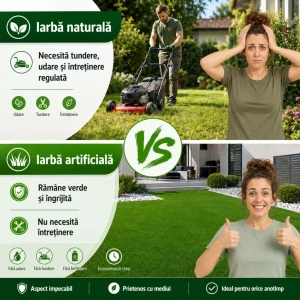 Декоративная искусственная трава 15мм x 2м x 1м, погонный метр, gw1553224-106 Thumbnail 6