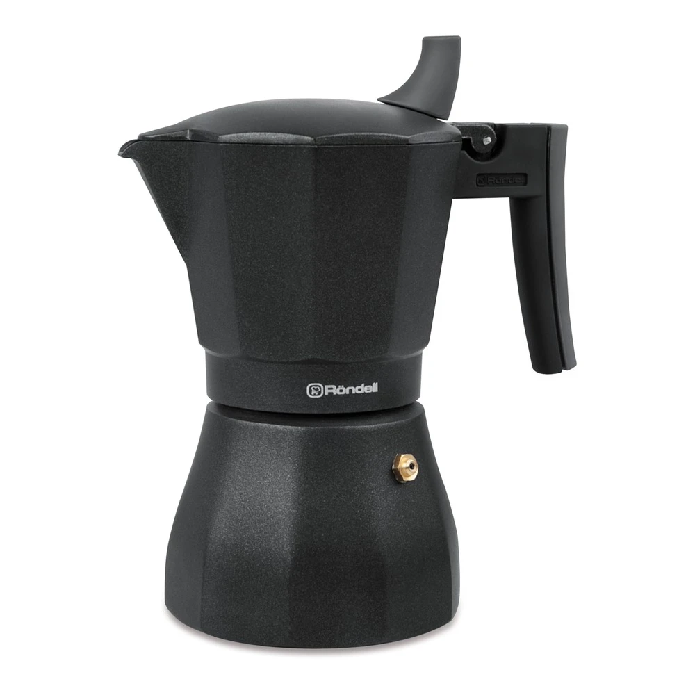 Гейзерная кофеварка rondell rds-499, чёрный 2