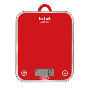 Cântar electronic de bucătărie Tefal BC5003V2, Roșu