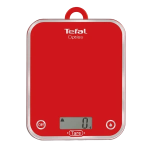 Электронные кухонные весы  tefal bc5003v2, красный
