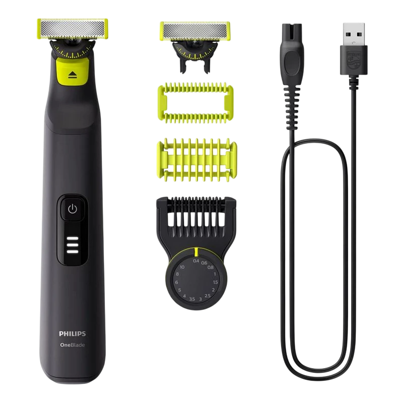 Trimmer pentru bărbați philips qp6542/15 oneblade pro 360, negru 2
