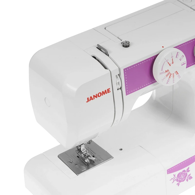 Mașină de cusut janome lw17, alb 9