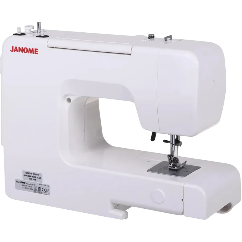 Mașină de cusut janome lw17, alb 8