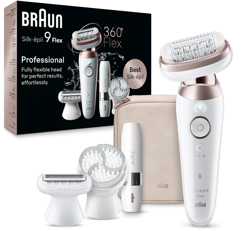 Epilator braun ses9360, alb | auriu 3