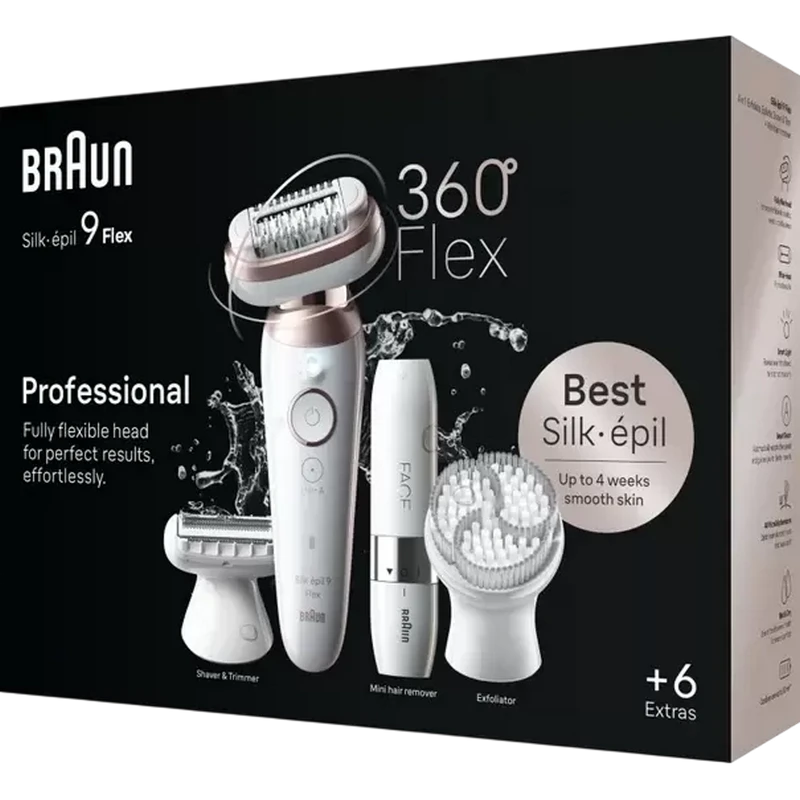Epilator braun ses9360, alb | auriu 4