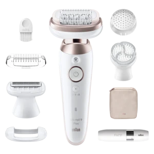 Epilator braun ses9360, alb | auriu