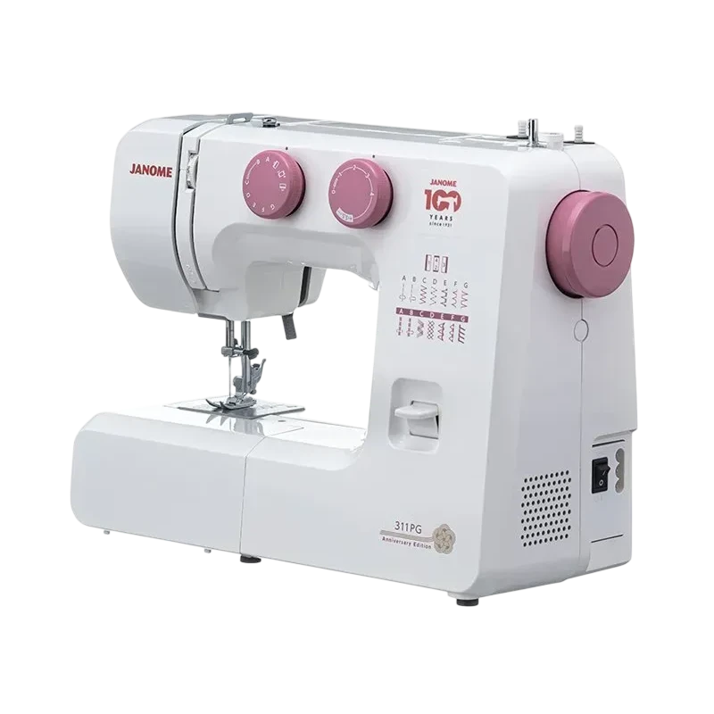 Mașină de cusut janome 311pg, alb 2