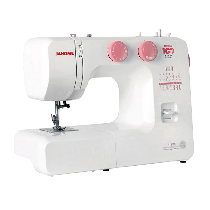 Mașină de cusut janome 311pg, alb 4