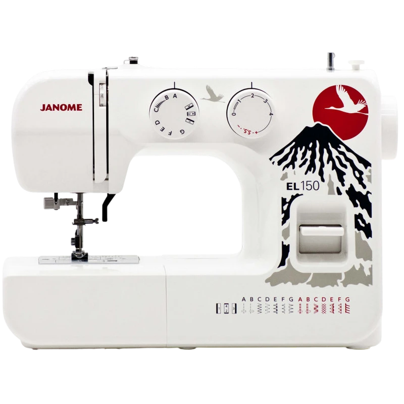 Швейная машина janome el-150, белый 5