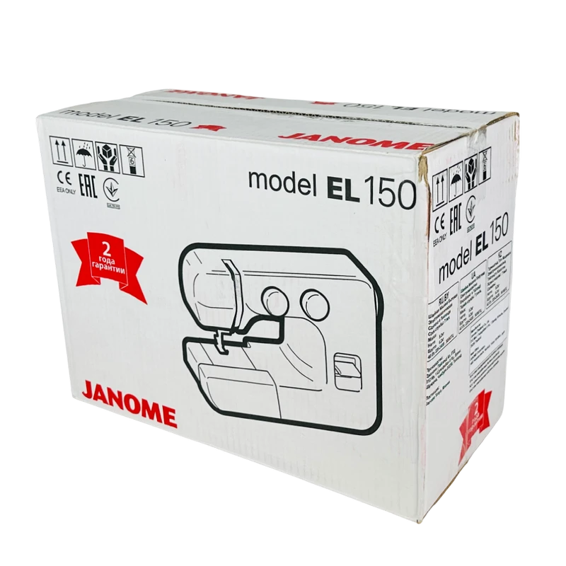 Швейная машина janome el-150, белый 9