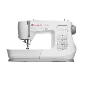Mașină de cusut singer c7255, alb