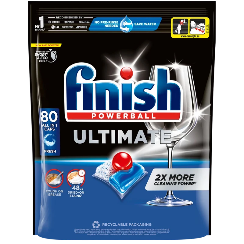 Таблетки finish ultimate fresh 80 шт 2