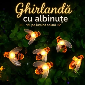Lampă cu albine 5m * 20led,  50095