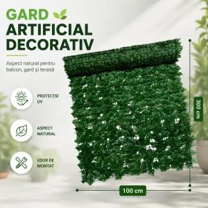 Gard artificial în rulou 1m x 3m, 0079-1