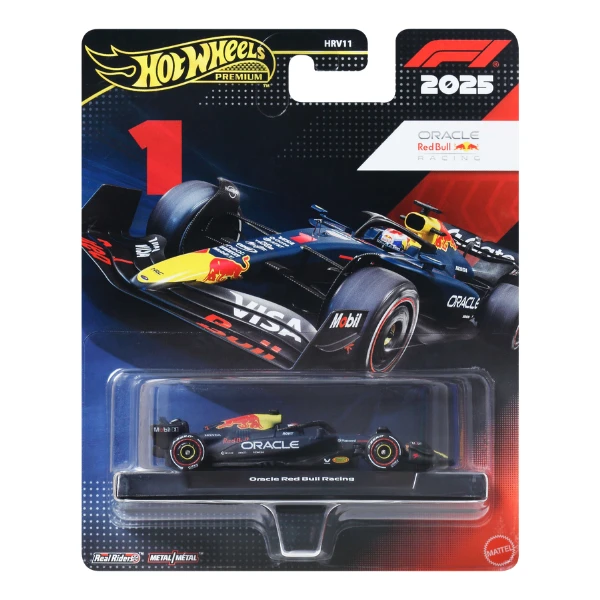 Hot wheels 1:64 mașinuță de colecție "formula 1: oracle red bull racing #1" 3