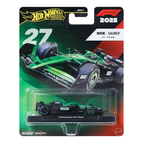 Mașinuță de colecție hot wheels premium formula 1, 1:64 4