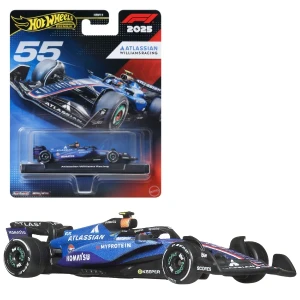 Hot wheels premium formula 1 atlassian williams racing #23 vehicle, 1:64 Thumbnail 1