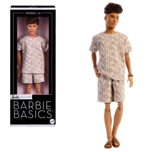 Păpușă de colecție ken barbie basics „culori neutre” 10