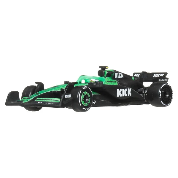 Mașinuță colecționabilă hot wheels „formula 1 premium” echipa kick sauber nr.5, 1:64 8
