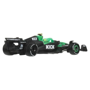 Mașinuță colecționabilă hot wheels „formula 1 premium” echipa kick sauber nr.5, 1:64 Thumbnail 4