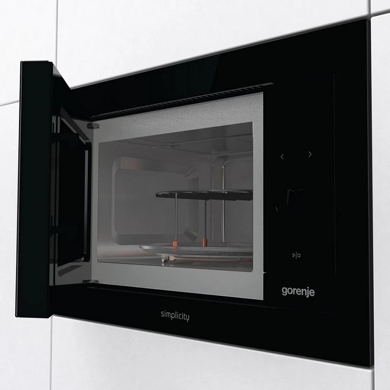 Микроволновая печь gorenje bm 235 g1syb, чёрный 7