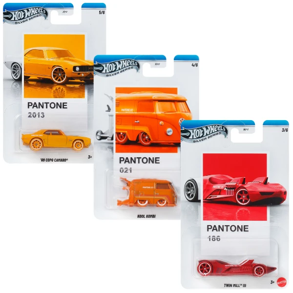 Mașinuță colecționabilă hot wheels pantone 1:64, în ass. 5