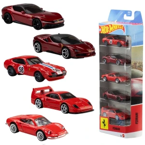 Set mașinuțe hot wheels 5 buc. 1:64 Thumbnail 2