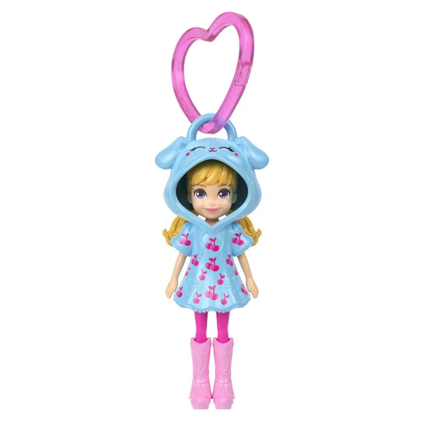 Mini păpușă polly pocket cu breloc, în as. 9