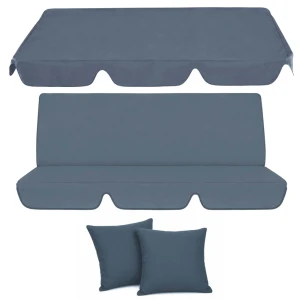 Set de tapiterie 1700mm pentru balansoar rodos gri