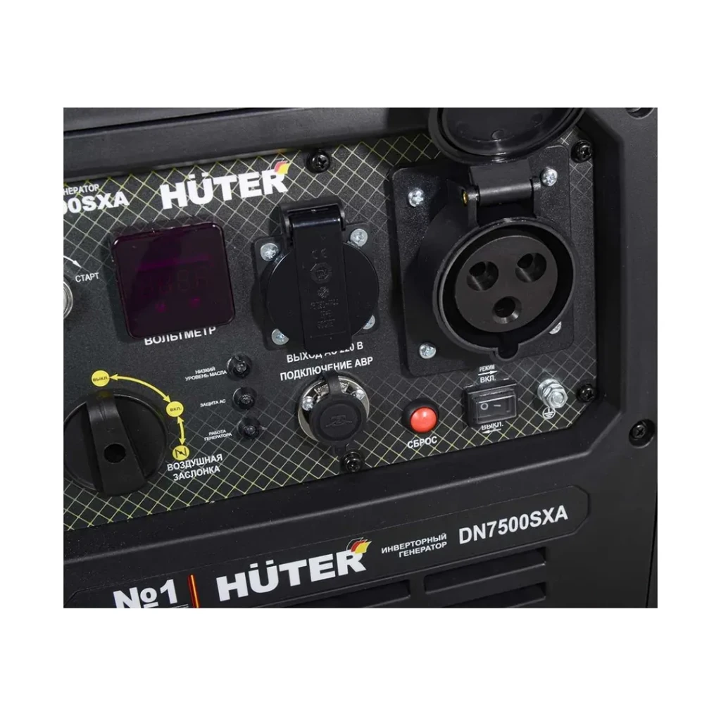 Генератор бензиновый dn7500sxa 5.5 квт 220 - 230 в huter 4