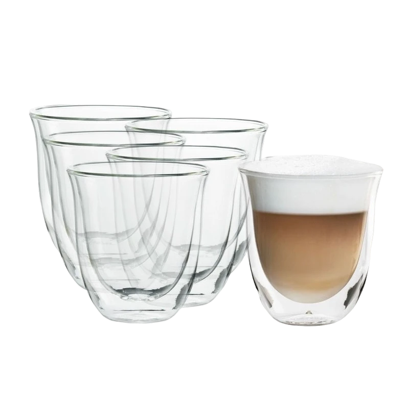 Set de pahare de'longhi dlsc301, transparent 3