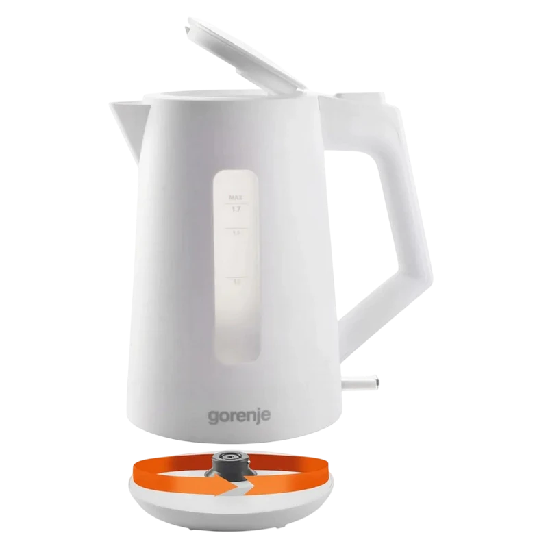 Электрочайник gorenje k17opw, белый 3