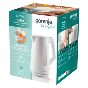 Электрочайник gorenje k17opw, белый Thumbnail 2