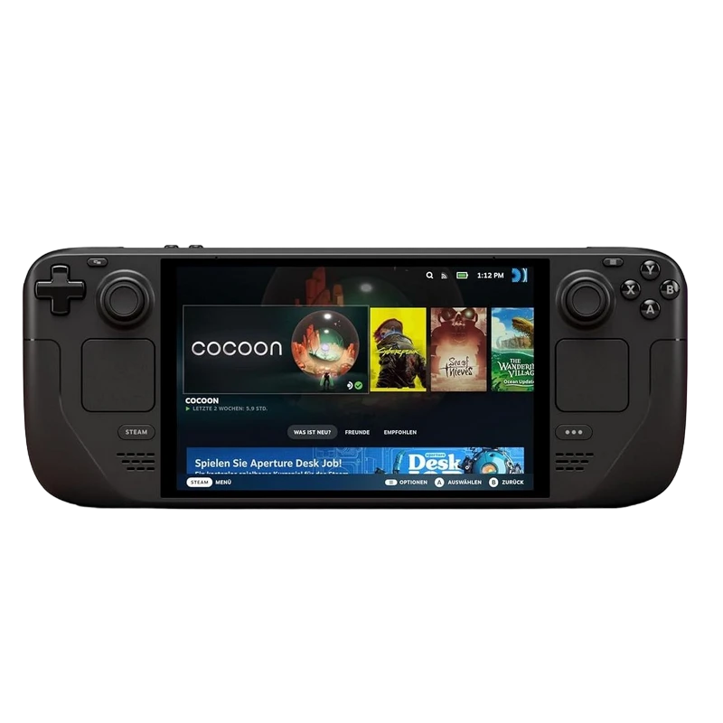 Consolă portabilă pentru jocuri valve steam deck oled 512gb, negru 3