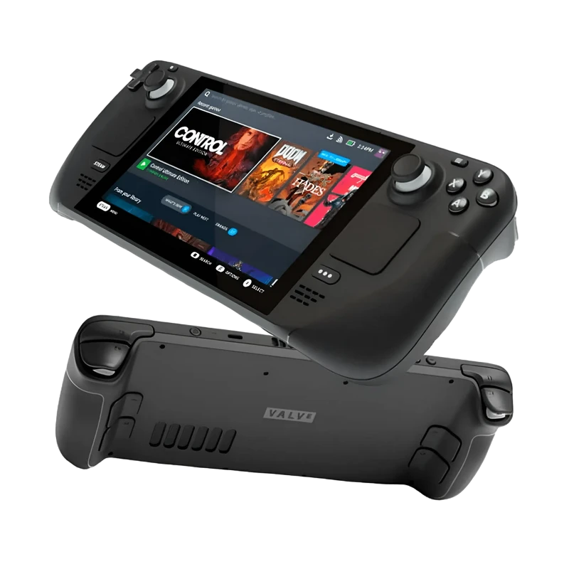 Consolă portabilă pentru jocuri valve steam deck oled 512gb, negru 3
