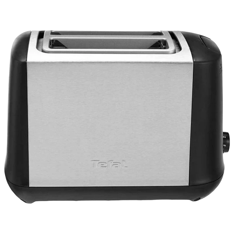Тостер tefal subito, чёрный | серебристый 2