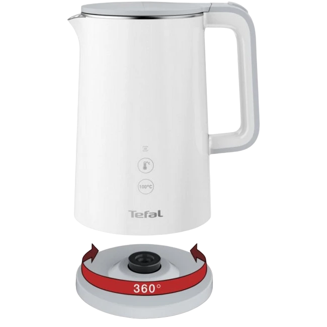 Fierbător electric tefal ko693110, alb 18