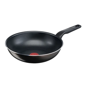 Tigaie wok tefal c3841953, 28cm, negru
