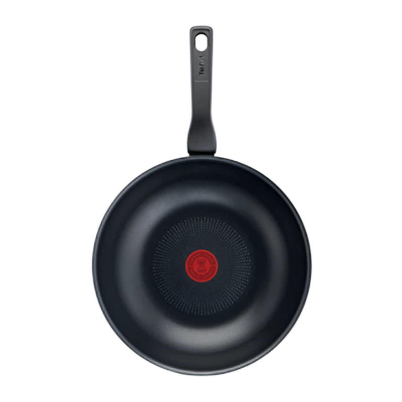 Tigaie wok tefal c3841953, 28cm, negru 2