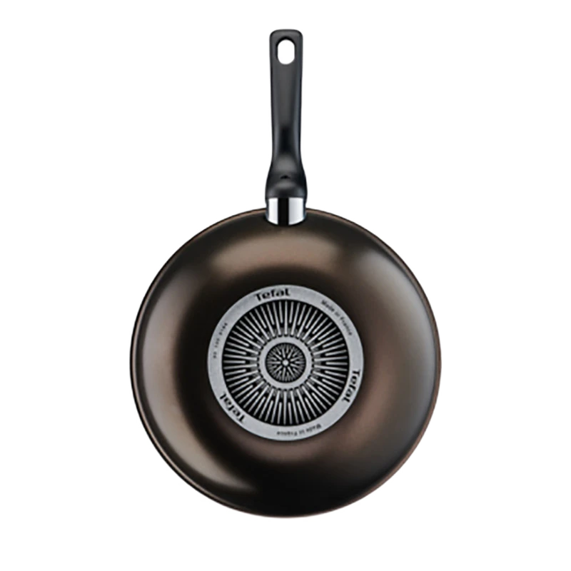 Tigaie wok tefal c3841953, 28cm, negru 4