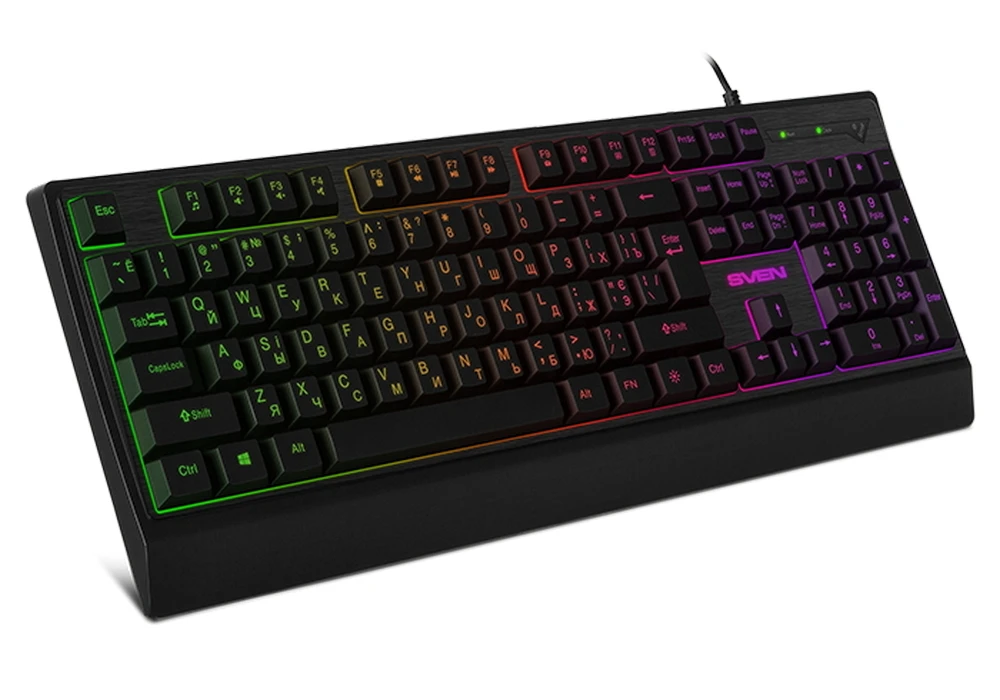 Клавиатура sven kb-c7150el, проводное, чёрный 6