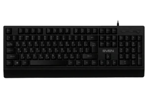 Клавиатура sven kb-c7150el, проводное, чёрный Thumbnail 4